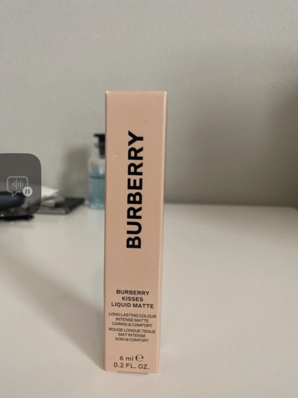 Burberry Kisses Liquid Matte Liquid Lipstick Long Lasting 31 Blush Pink